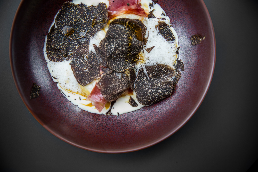 Gnocci with black truffle and Iberico ham - an exclusive dish only available at Taste of Hong Kong